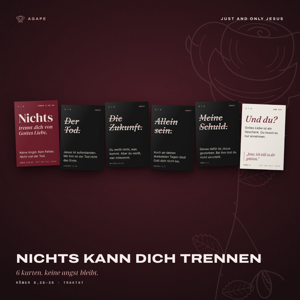 NICHTS KANN DICH TRENNEN