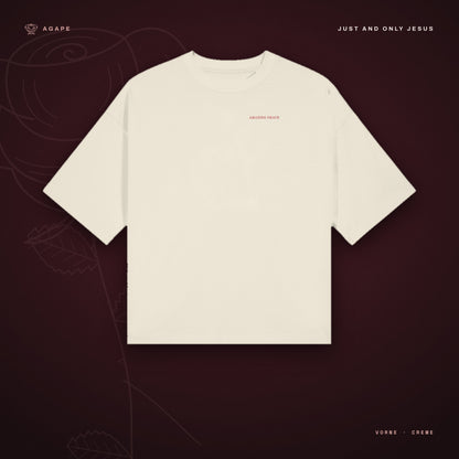 AMAZING GRACE T-Shirt Cream – Vorderseite