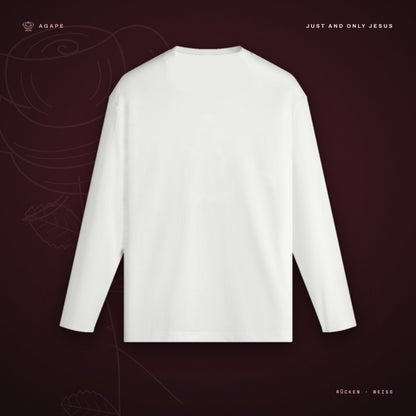 ROSE SLEEVE Longsleeve White – Rückseite