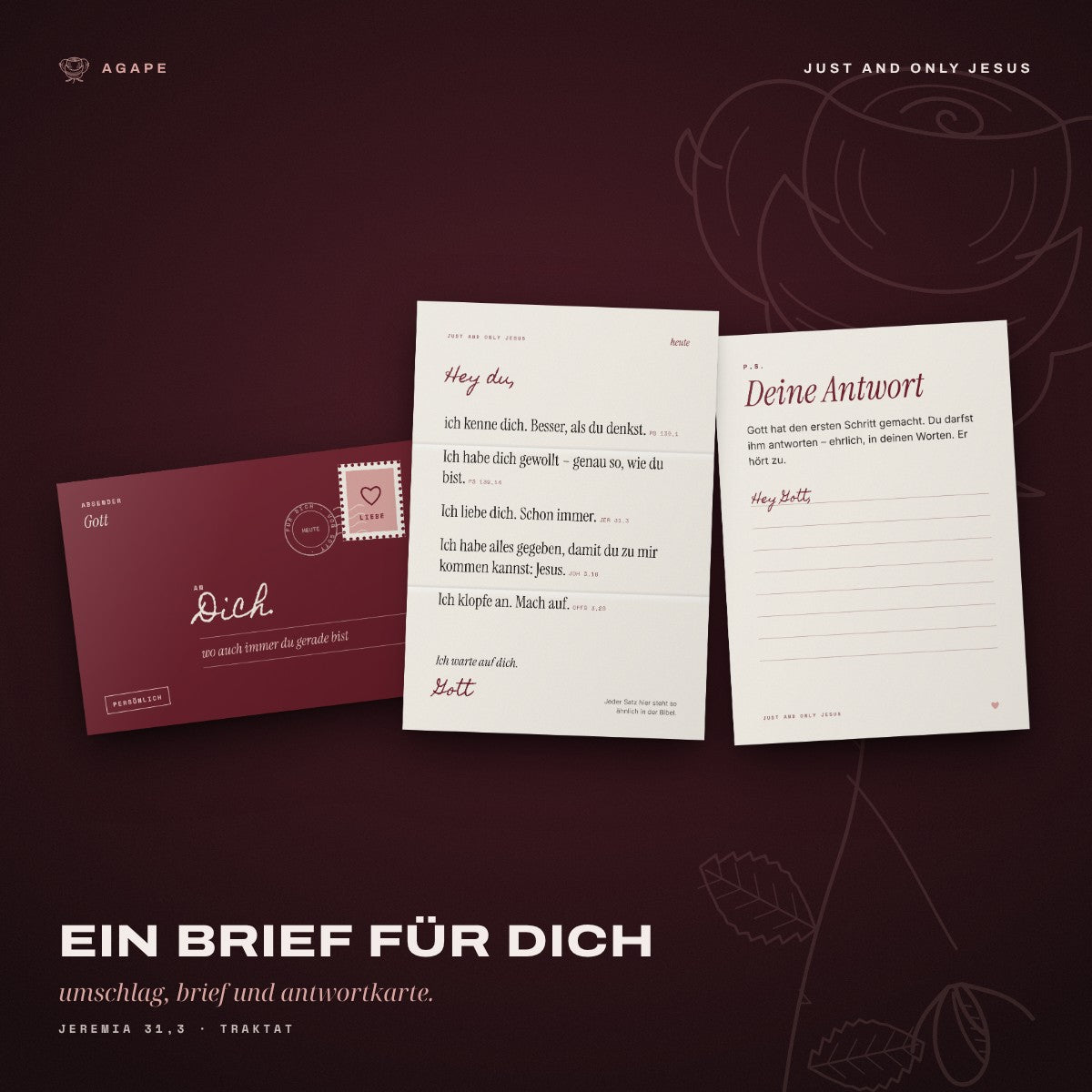 EIN BRIEF FÜR DICH