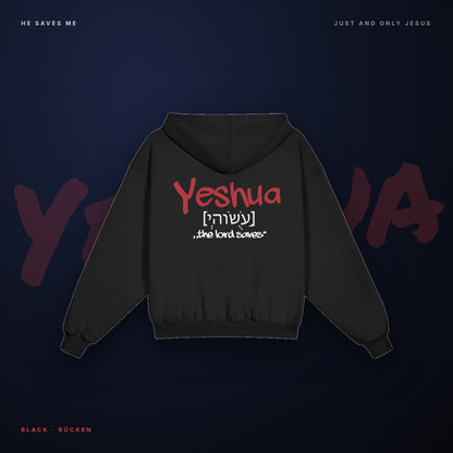 Yeshua Hoodie – Black