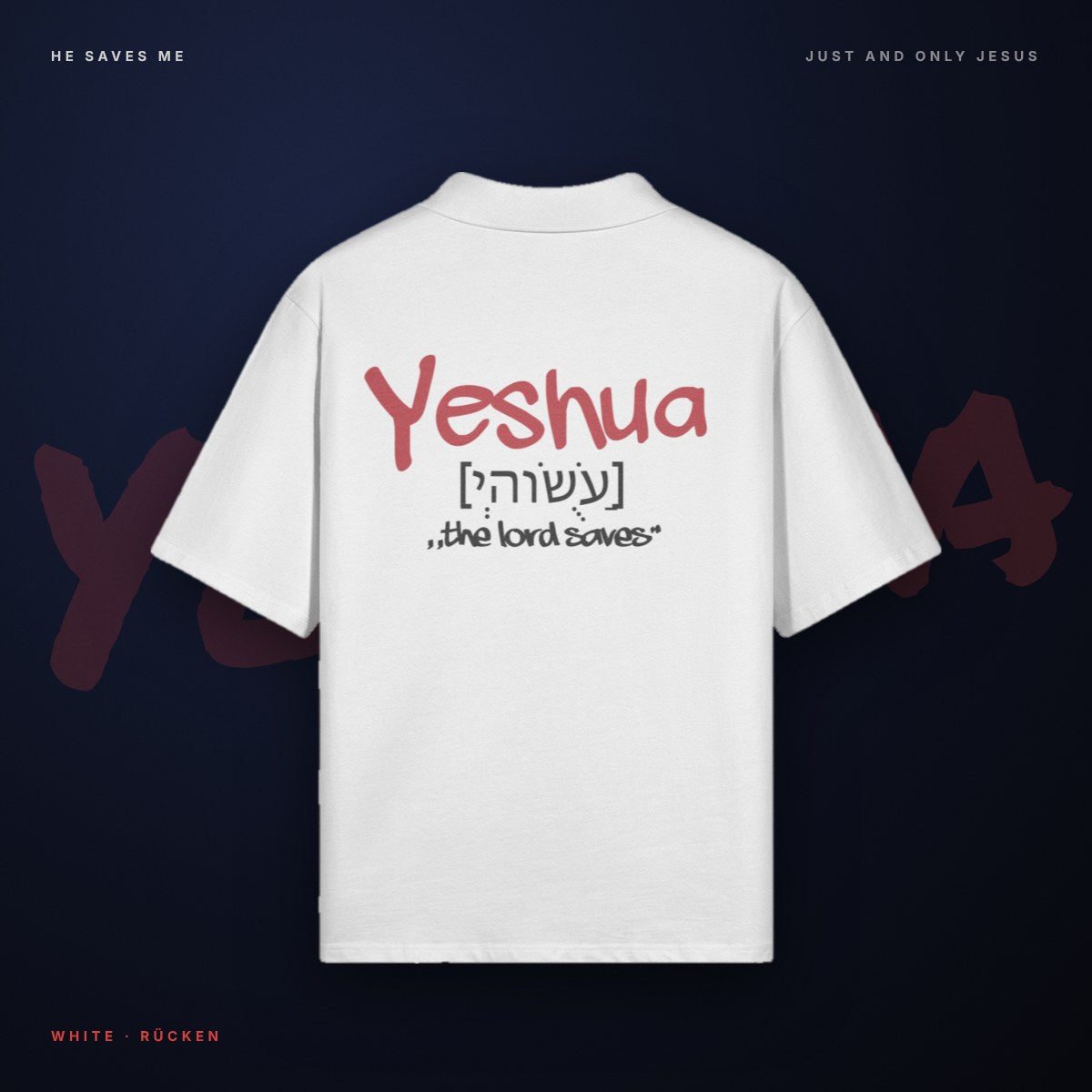 Yeshua Polo – White